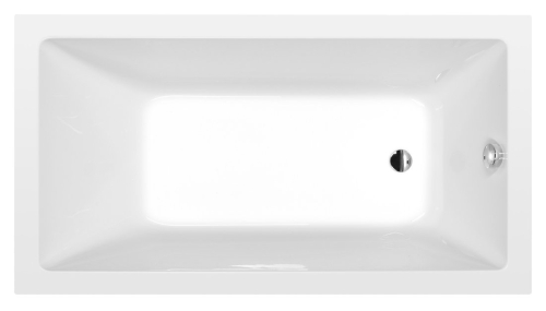 Sapho POLYSAN NOEMI 150x80 cm akril kád, fehér 71727