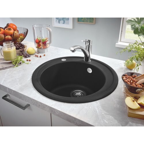 Grohe K200 kompozit mosogatótálca, gránit fekete 31656AP0