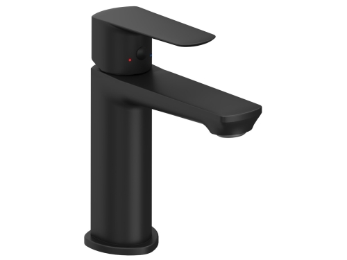 Ravak Life LF 012.20BL Mosdócsaptelep 160 mm, lefolyó nélkül, fekete X070476