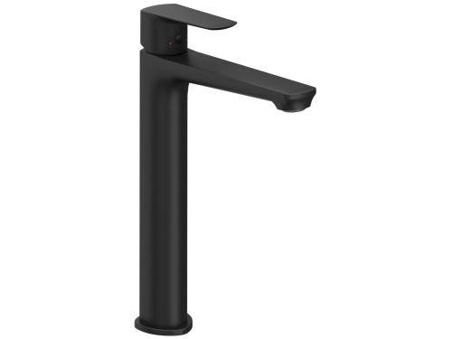 Ravak Life LF 015.20BL mosdócsaptelep 280 mm, lefolyó nélkül, fekete X070478