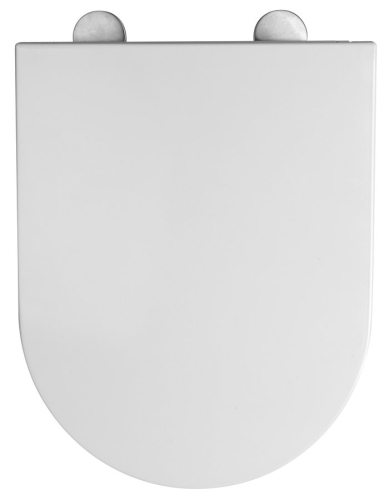 Sapho BRUCKNER HEIKE SLIM Soft Close WC-ülőke, fehér 301.309.4