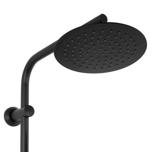 REA BLISS Black termosztátos zuhanyrendszer, matt fekete REA-P8804