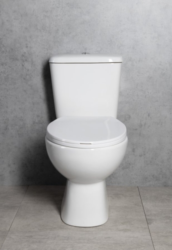 Sapho AQUALINE MANUEL alsó kifolyású monoblokkos WC, fehér PS8814