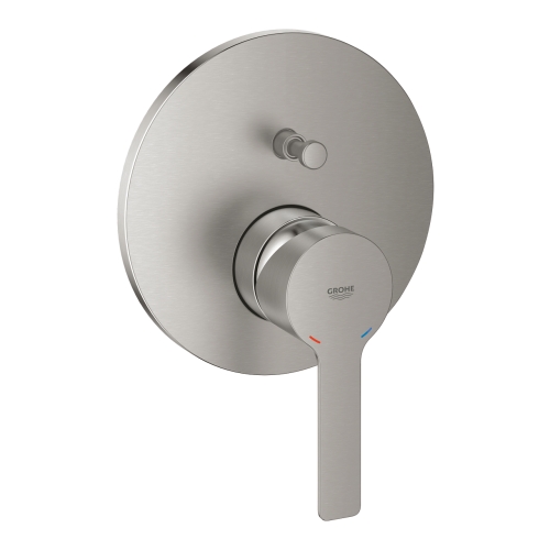 Grohe Lineare egykaros falsík alatti kád csaptelep, supersteel 24064DC1