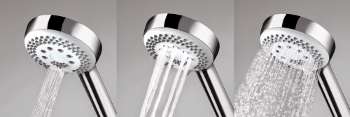 Kludi Logo 3 állású kézizuhany 9 l/perc, króm 6830005-00WR9