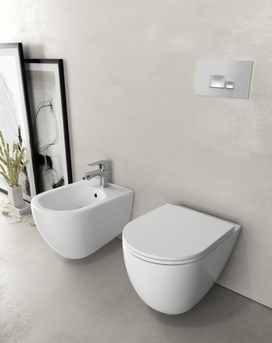 Sapho ISVEA INFINITY RIMLESS fali WC, fehér 10NF02004