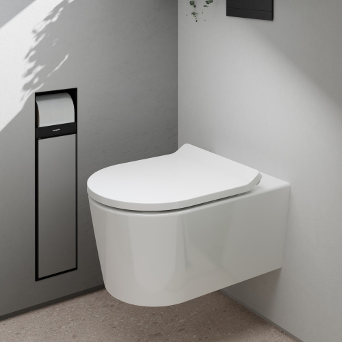 Hansgrohe Elupura S AquaHelix Flush fali rögzítésű WC szett HygieneEffect 62025450