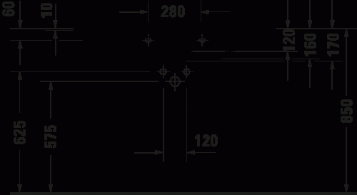 Duravit D-Neo 100,5x48 cm mosdó, fehér 2367100000