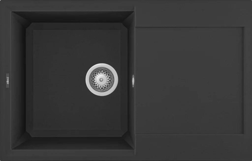 Elleci EASY2 gránit mosogató csapteleppel szett, nero EASY2SZETT