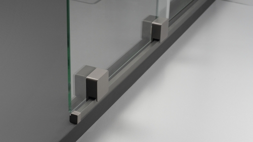 Deante PRIZMA 100 cm Walk-in tolóajtós zuhanyfal, titanium KTJ_D30R
