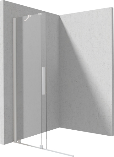 Deante PRIZMA 90 cm Walk-in tolóajtós zuhanyfal, fehér KTJ_A39R