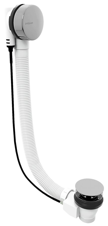 Sapho POLYSAN 100 cm bovdenes kád lefolyó, króm 71854