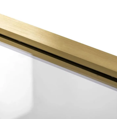 Rea Rapid Slide 120 Gold Brush zuhanyajtó, arany REA-K4709