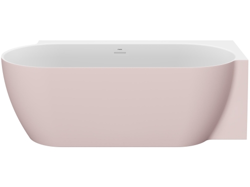 Ravak Vana Freedom Corner II Tec R 175x86 jobb, akrilkád, Alabaster Pink/fehér, fehér lefolyó CC81600000