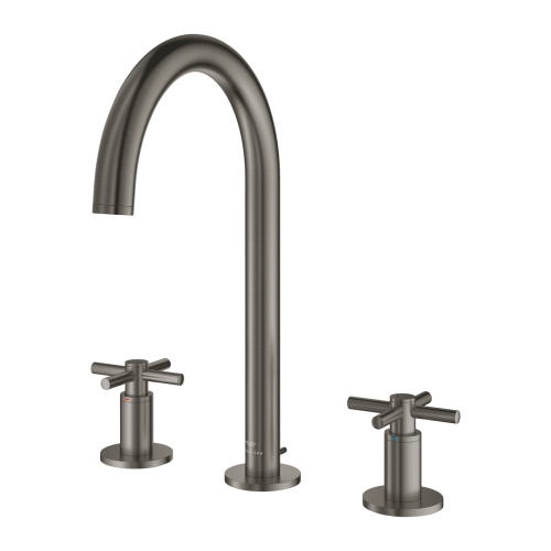 Grohe Atrio 3-lyukas mosdócsaptelep L-es méret, Brushed Hard Graphite 20643AL0