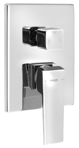 Sapho AQUALINE RITMO 3-irányú falba süllyesztett zuhanycsaptelep, króm RT043