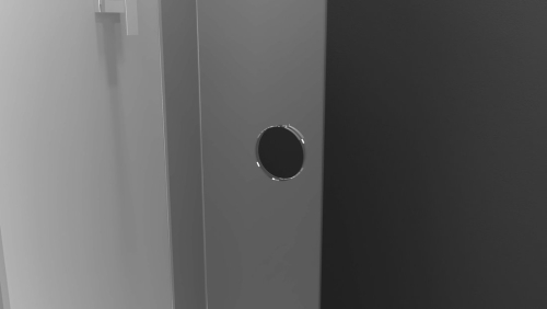 Sapho POLYSAN MODULAR SHOWER 120 cm tolóajtó fix résszel, matt fekete MS5-120B
