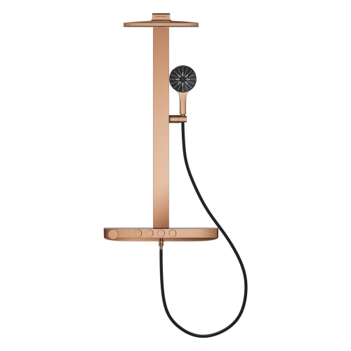 Grohe Rainshower Aqua Pure termosztátos zuhanyrendszer falra szerelésre, warm sunset 101680DA00