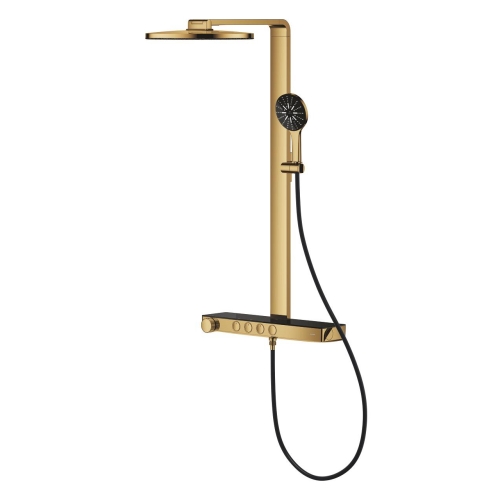 Grohe Rainshower Aqua Pure termosztátos zuhanyrendszer falra szerelésre, cool sunrise 101680GL00