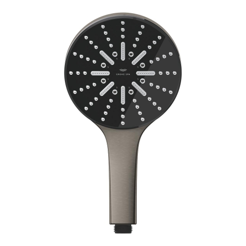 Grohe Rainshower Aqua kézizuhany, 3 féle vízsugárral, brushed hard graphite 101676AL00