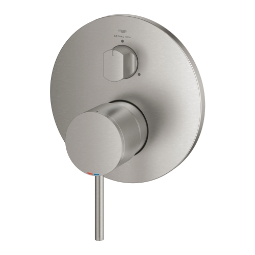 Grohe Atrio egykaros falsík alatti keverő, 3-utas váltóval, supersteel 24356DC0