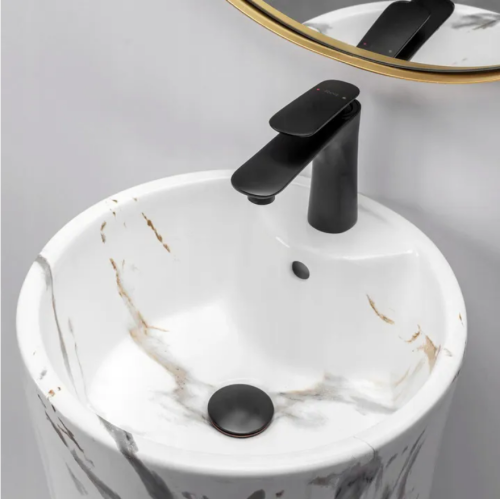 REA Blanka Marble Marmur szabadon álló mosdó REA-U8704