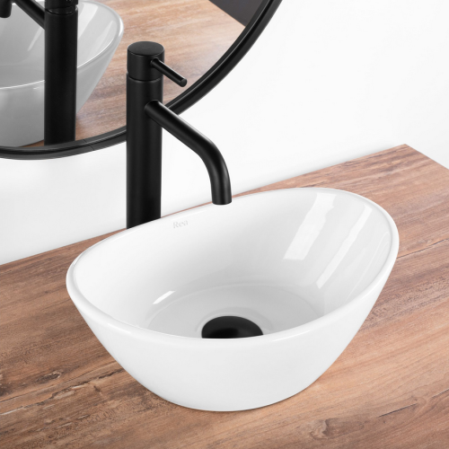 REA Kate 36 pultra ültethető mosdó 36,5x24,5 cm REA-U6803