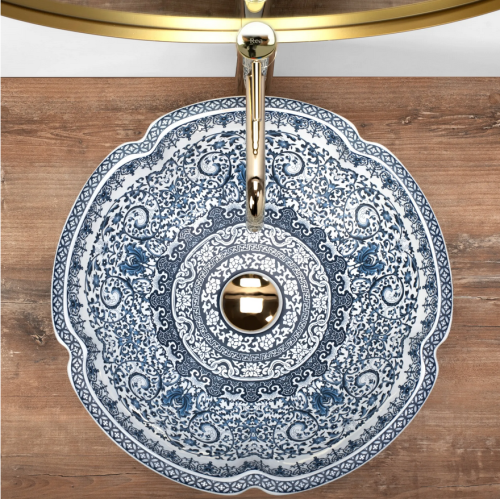 Rea Vivien pultra ültethető mosdó 42,5 cm REA-U5666