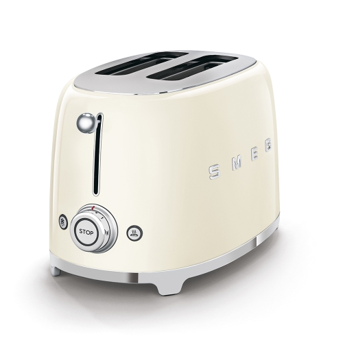 SMEG retro 2 szeletes kenyérpirító, bézs TSF01CREU
