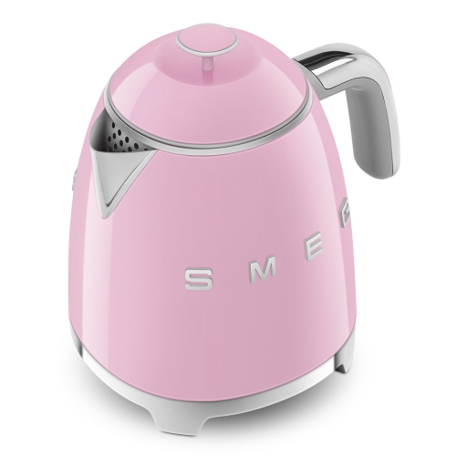 SMEG retro mini vízforraló, rózsaszín KLF05PKEU