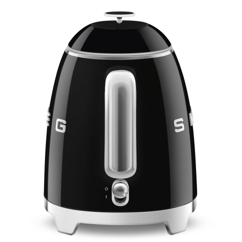 SMEG retro mini vízforraló, fekete KLF05BLEU