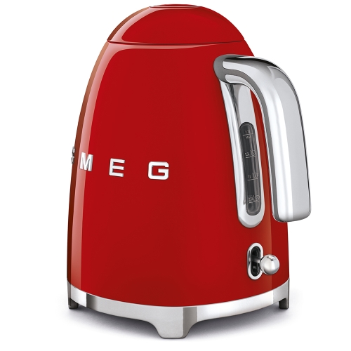 SMEG retro vízforraló, piros KLF03RDEU