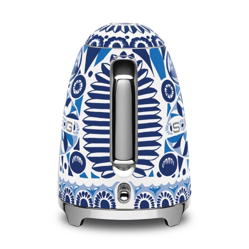 SMEG & Dolce&Gabbana retro vízforraló, Mediterrán kék KLF03DGBEU