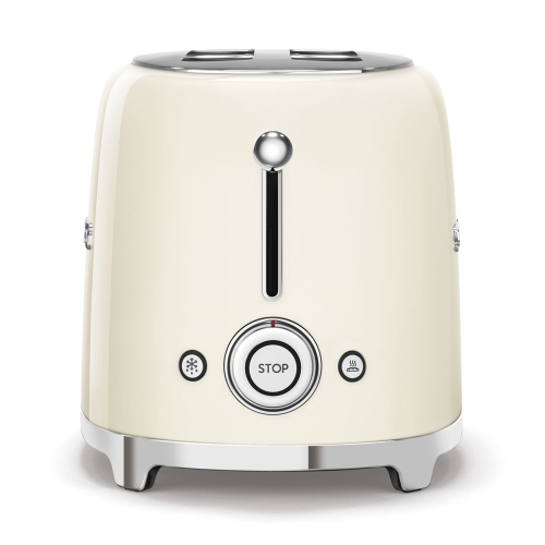 SMEG retro 4 szeletes kenyérpirító, bézs TSF02CREU