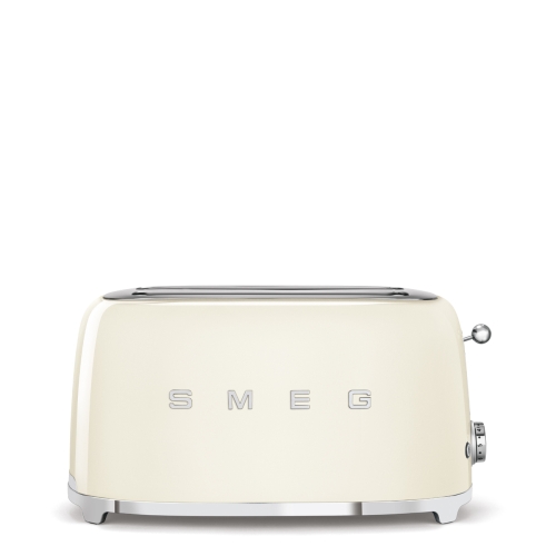 SMEG retro 4 szeletes kenyérpirító, bézs TSF02CREU
