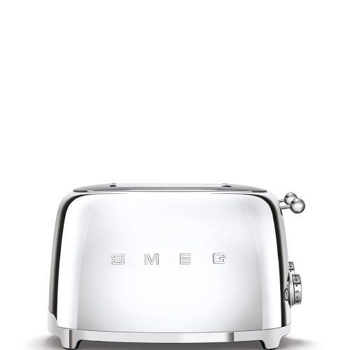 SMEG retro 2x2 szeletes kenyérpirító, acél TSF03SSEU