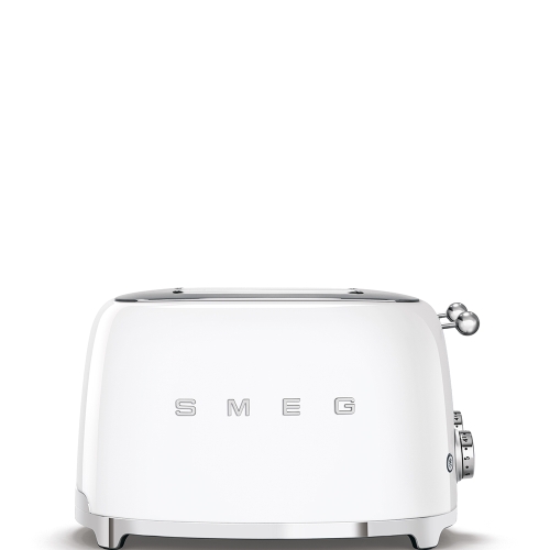SMEG retro 2x2 szeletes kenyérpirító, fehér TSF03WHEU