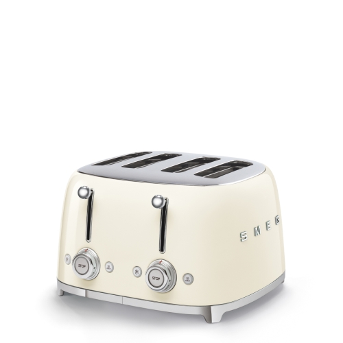 SMEG retro 2x2 szeletes kenyérpirító, bézs TSF03CREU