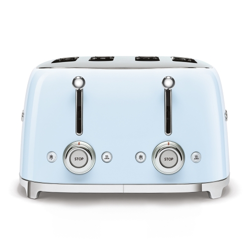 SMEG retro 2x2 szeletes kenyérpirító, világoskék TSF03PBEU