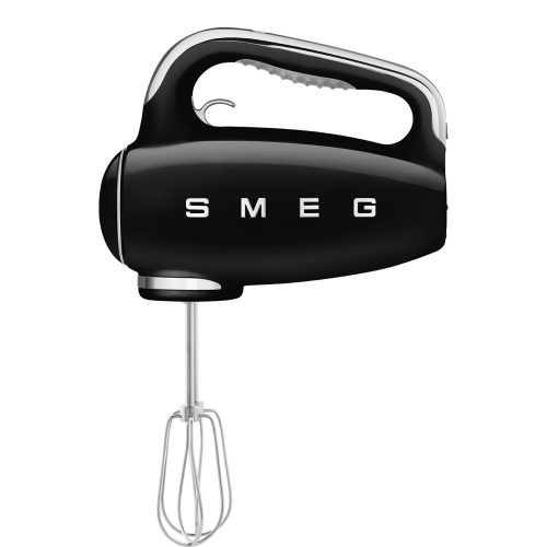 SMEG retro kézi mixer, fekete HMF01BLEU