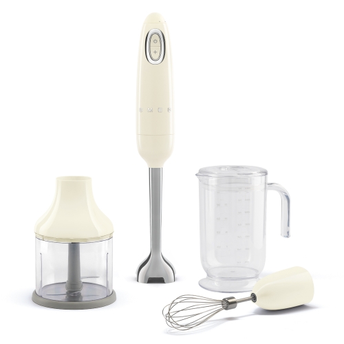 SMEG retro botmixer szett, bézs HBF03CREU