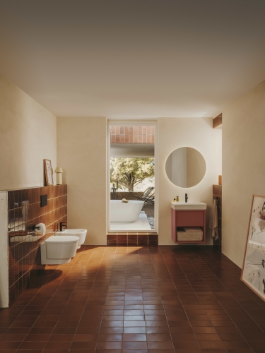 Roca Tura fali bide, matt fehér A357695620