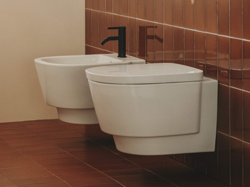 Roca Tura fali bide, matt fehér A357695620