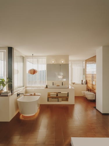 Roca Tura fali mosdó két csaplyukkal 100x43 cm, fehér A327699000