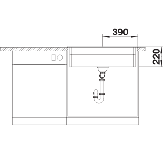 BLANCO ETAGON 8 silgránit mosogató tart., exc. fehér 525181