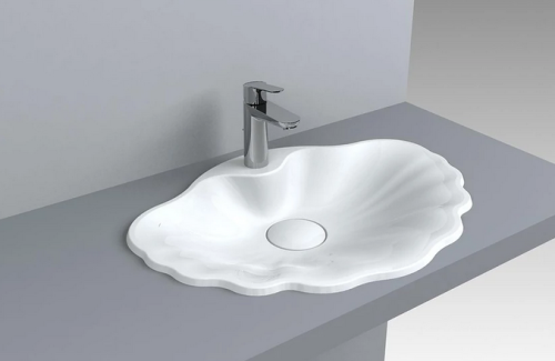 LUNART Maggie mosdó, fényes fehér 5999123000927