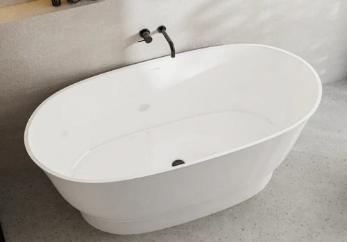 LUNART Lucy 160x81 cm szabadonálló kád, fényes fehér 5999123011275