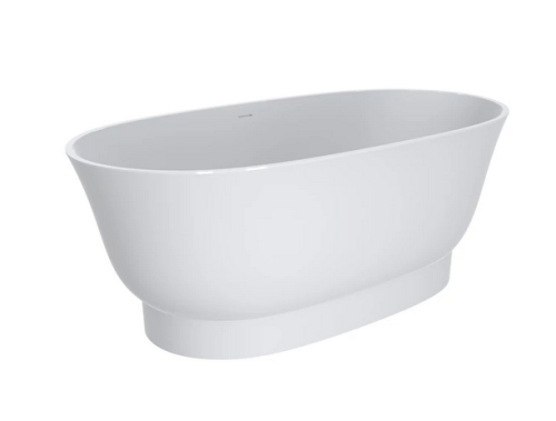 LUNART Lucy 160x81 cm szabadonálló kád, fényes fehér 5999123011275