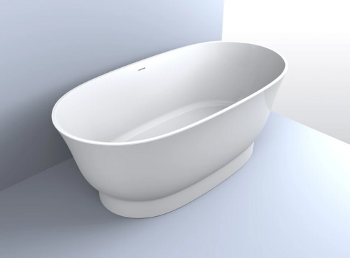 LUNART Lucy 160x81 cm szabadonálló kád, fényes fehér 5999123011275