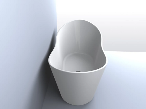 LUNART Tiffany 180x75 cm szabadonálló kád, fényes fehér 5999123007032